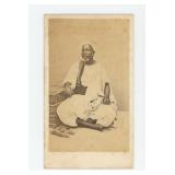 North African Islamic Algeria Merchant CDV Photo