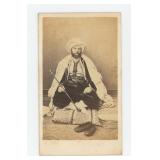 North African Islamic Algeria Merchant CDV Photo
