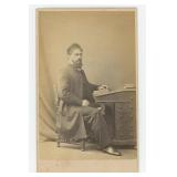 Te Herekiekie Maori New Zealand CDV Photo