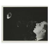 Man Blowing Smoke Ring Photo