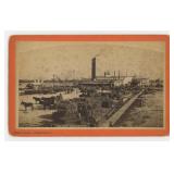 Muginer New Orleans Levee Scene Steamer Photo