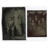 Blind and Deaf Disabled People Tintype Photos