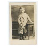 Child with Down Syndrome RPPC Postcard