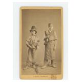 Occupational Children CDV Photo Cobbler Shoemaker