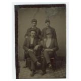 Occupational Railroad Workers Tintype Photo