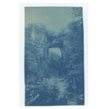 Natural Bridge Virginia Cyanotype Photo