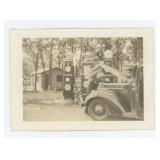 Red Crown Gasoline Rural Service Station Photo