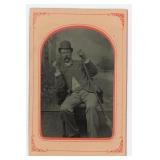 Chimney Sweep Occupational Tintype Photo