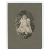 Victorian Post Mortem Baby Cabinet Card Photo
