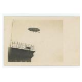 The Inquirer Airship Tight Rope Walker RPPC
