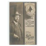 CD Love Ohio Sun Dial Advertisement RPPC Postcard