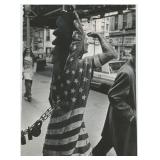 Patriotic Painted Cigar Store Indian Photo