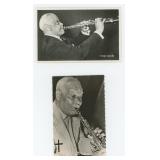 Sidney Bechet Jazz RPPC Postcards