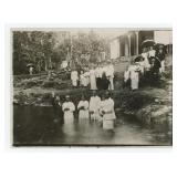 Religious Mormon Baptism in Samoa Photo
