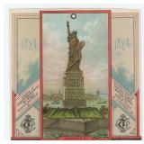 Root and Tinker Statue of Liberty Calendar Top