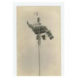 William Penfield Pole Sitting RPPC Postcard