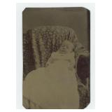 Post Mortem Baby Tintype Photo