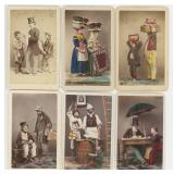 Giorgio Conrad Italy Merchants Tinted CDV Photos