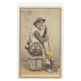 Italian Occupational Hunter CDV Photo