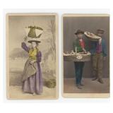 Hand Tinted German Merchants CDV Photos