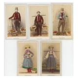 Hand Tinted German Merchants CDV Photos