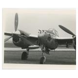 WW2 P-38 Lightning Plane Nose Art Photo