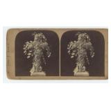 John Soule Post Mortem Flowers Stereoview