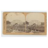 South Entrance to Shiloh Tabernacle Stereoview