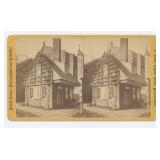 Quaker Almshouse Philadelphia Stereoview