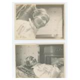 Post Mortem Photos of an Old Woman