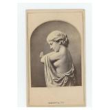 Immortality Erastus Dow Palmer Sculpture CDV Photo