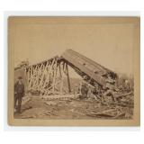 Iowa Train Derailment Accident Photo