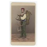 Italy Occupational Chair Caner Peddler CDV Photo