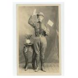 WWI WW1 Patriotic Hawaiian Soldier Postcard