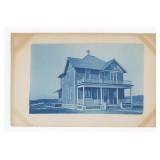 Wisconsin Cyanotype RPPC Postcard