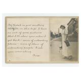 Kodak Advertising Folding Camera RPPC Postcard