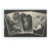 Famous Photographer Baseball Cards RPPC Postcard