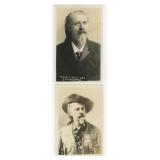 William Cody Buffalo Bill Cody RPPC Postcards