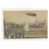JC Mars Dirigible Balloon Seattle Washington RPPC