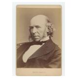 Herbert Spencer Biologist Philospher CDV Photo