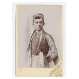 Newberg Tennyson Sideshow Performer Cabinet Photo