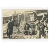Chinese Street Peep Show RPPC Postcard
