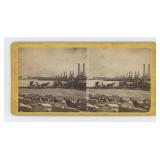 S.T. Blessing Louisiana Steamboat View Stereoview
