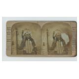 Bald Eagle Sioux Indian Stereoview