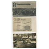 Graf Zeppelin Airship RPPC Postcards
