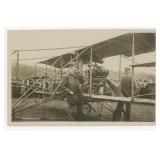 Charles K Hamilton Curtiss Plane RPPC Postcard