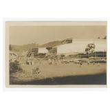 USS Shenandoah Wreckage RPPC Postcard