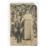 George Elizabeth Eubanks Crazy Quilt RPPC Postcard