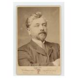 Signed Alexandre Gustave Eiffel Cabinet Photo