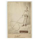 Lester Tullett Aeronaut Sideshow Cabinet Photo